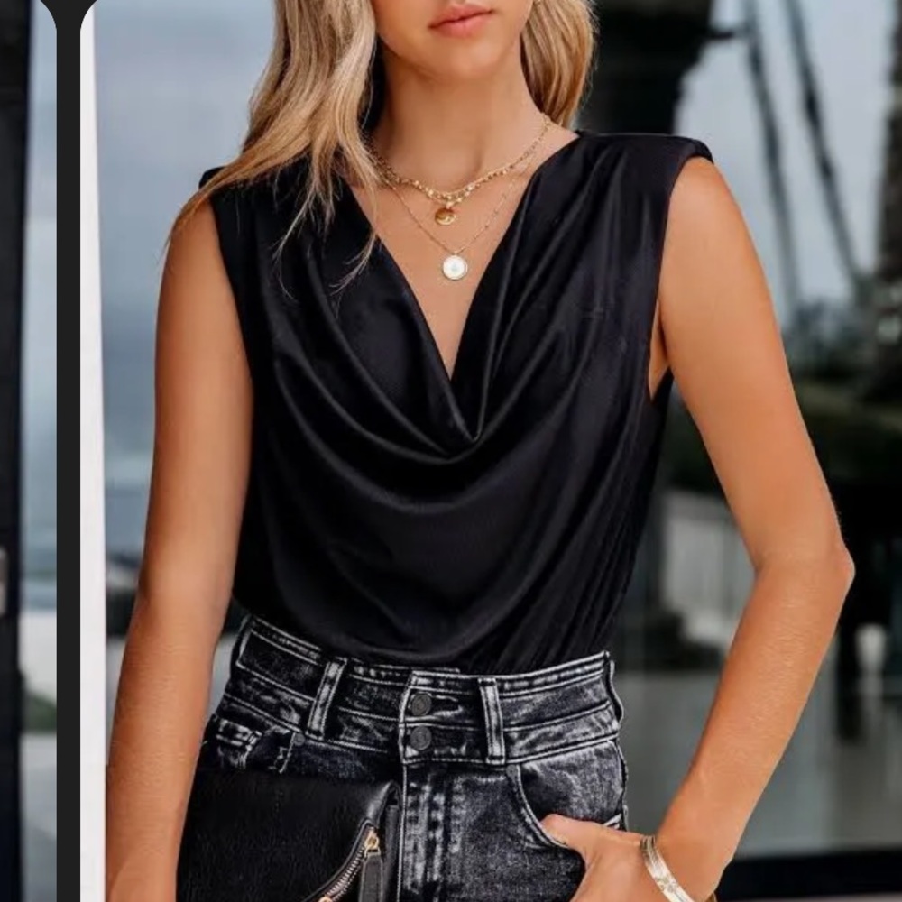 Versatile Bodysuit with shoulder pads